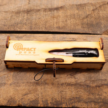 Load image into Gallery viewer, Black Enamel Bolt Action Antler