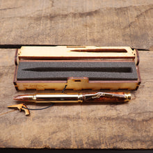 Load image into Gallery viewer, Gold Twist Style Walnut